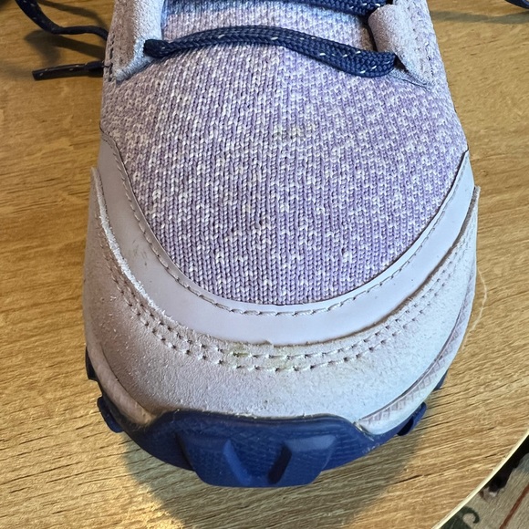 Clarks: ATL Trek Knit Waterproof Lilac Shoe - Picture 6 of 10